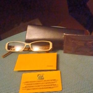 Full inclusion Fendi reading glasses